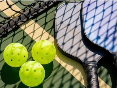 Pickleball is a fun combination of tennis, table tennis and badminton played on a badminton size court with a paddle and...