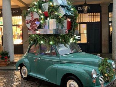 Classic Car display in support of the Salvation Army Christmas Appeal