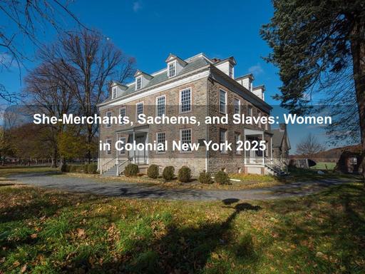 Historian Sarah Wassberg Johnson leads a Van Cortlandt House Museum talk on how women's rights changed during NYC colonial times.