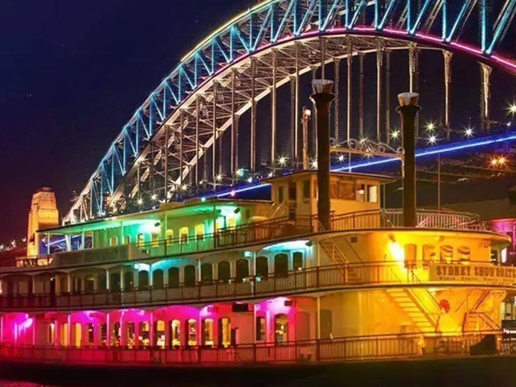 Showboat Vivid Sydney lights Cruise with dinner & show 2024 | What's on ...