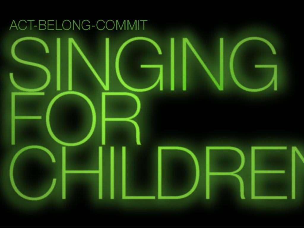 Singing for children 2020 | Perth
