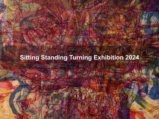 Sitting Standing Turning presents an eclectic range of work from the breadth of Robbie Karmel's practice, including drawing, handmade furniture, printmaking, and performance