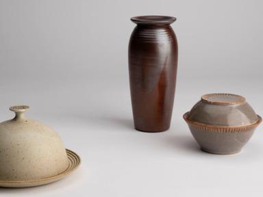 Small Pleasures looks at ceramic objects as intimate art objects that can be held in the hand. Small works are necessari...