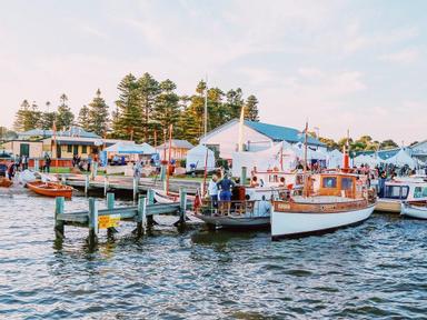 The South Australian Wooden Boat Festival is a biennial festival held over two days and one evening