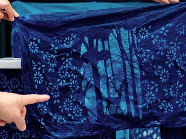Explore the art of soy paste-resist dyeing, a traditional technique that combines precision and creativity, all with a f... Explore the art of soy paste-resist dyeing, a traditional technique that combines precision and creativity, all with a f...
