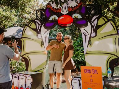 The creatures of the Putt Putt course are back from the dead for Halloween Putt Putt!