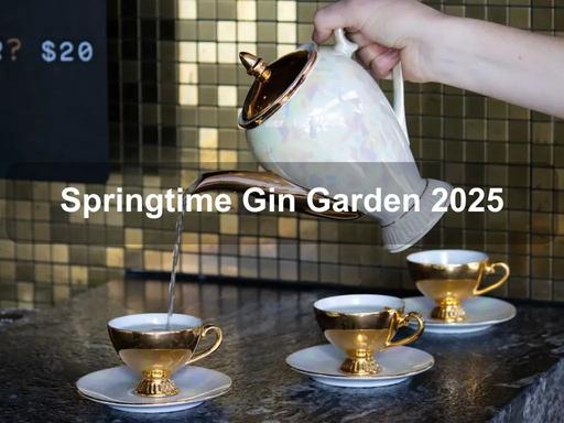 This month-long event transforms Midnight Bar into a vibrant Springtime Gin Garden to celebrate Floriade