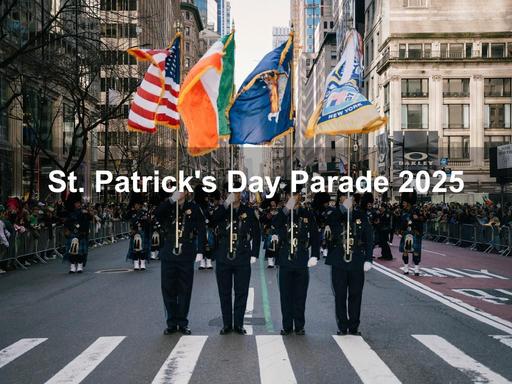 The world-famous parade is filled with Irish flags, shamrocks and people decked out in kelly green.