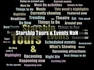 Starship Tours & Events provides NYC sightseeing experiences with multiple daily departures from Manhattan.