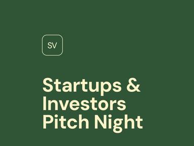 A focused pitch night with live startup pitches, direct investor feedback, and time to meet relevant founders and peers.