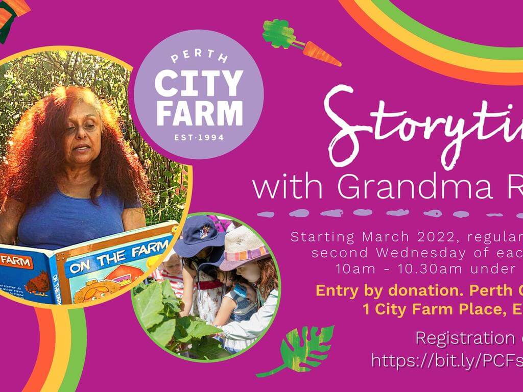 Storytime with Grandma Rosie at Perth City Farm! 2022 | Perth