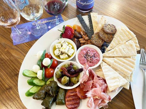 Celebrating McLaren Vale's Mediterranean influence with Mediterranean wines and food. Enjoy a tasting flight of the thre...