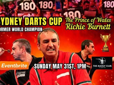 SYDNEY DARTS presents.. Today, we will be graced by absolute darting royalty. A player who has seen it all, done it all, and thrilled audiences around the globe...