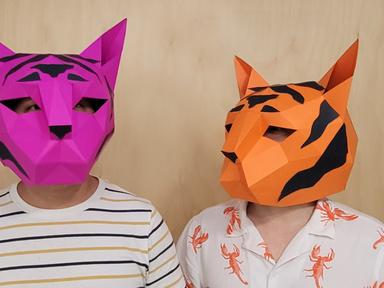 We're celebrating the Sydney Lunar Festival and the year of the tiger with a pepakura mask making workshop in the Darlin...