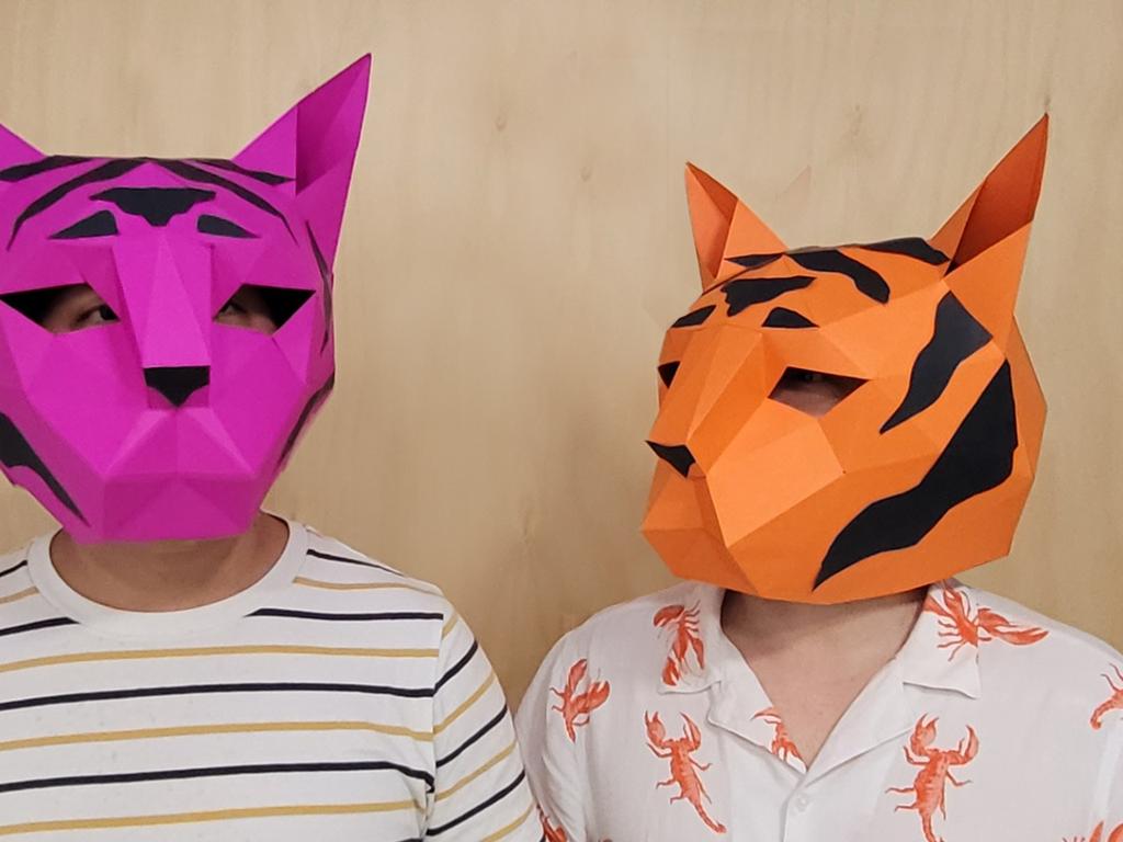 Sydney Lunar Festival: Pepakura tiger mask (12+ years) 2022 | What's on in Haymarket