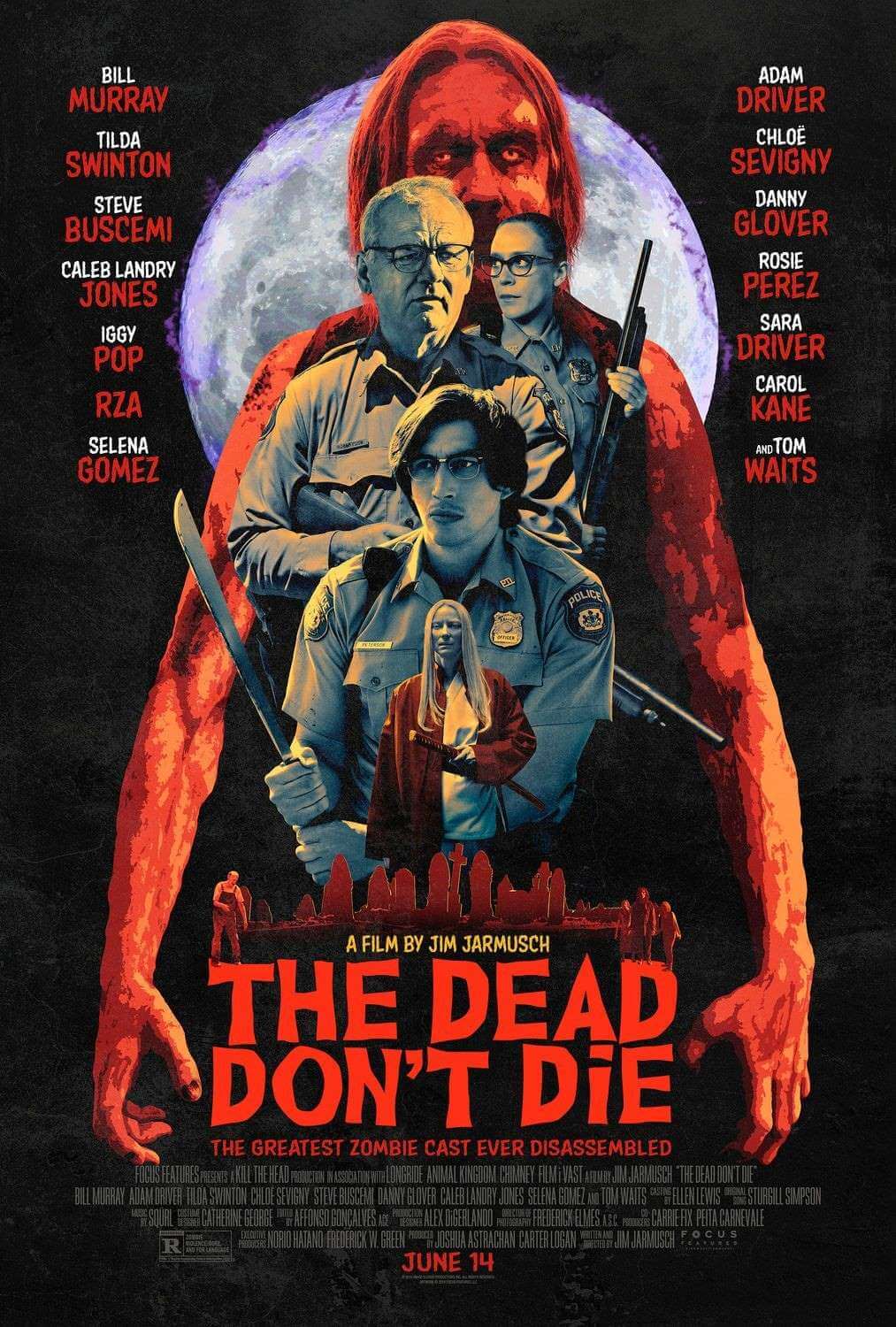 The Dead Don't Die at Pyrmont Metcalfe Park open air cinema | Pyrmont