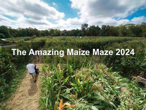 This three-acre maze at Queens County Farm Museum includes amazing views.