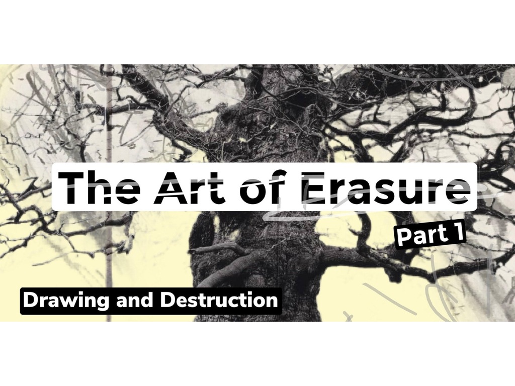 The Art of Erasure Drawing and Destruction 2021 | What's on in Canberra