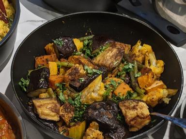 Cook and eat your very own four-course Indian feast in this intensive but practical live online class.Indian food expert...