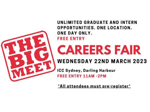 The Big Meet is a FREE careers fair targeted at undergraduates and recent graduates from all universities in the metropo...
