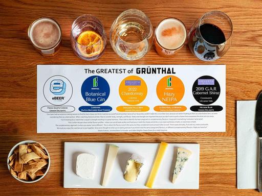 This is the ultimate way to experience everything Grünthal Brew has to offer-all in one delicious sitting.Guests will en...
