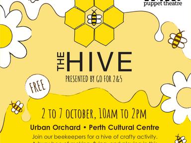 Spare Parts Puppet Theatre's The Hive presented by Go for 2&5.Calling all working bees, drones and nurse bees, your Quee...