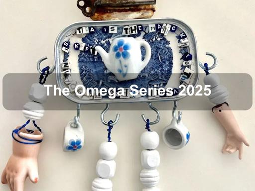 The Omega Series by Pamela Irving re-contextualises discarded objects and materials into new forms