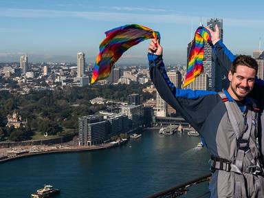 Fly the rainbow flag as you Climb proud to the Summit of the iconic Sydney Harbour Bridge, a stage like no other.Strike ...