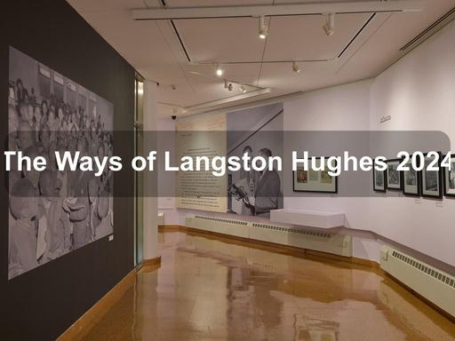 A showcase of Langston Hughes' advocacy for Black artists is on view near the poet's home