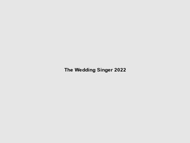 The wait is over! Perth audiences will finally experience the feel-good musical comedy,The Wedding Singer, opening at Hi...