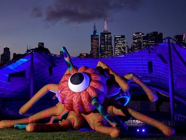 Sidney Myer Music Bowl is transformed into a fluoro fantasy of art, sound, taste and ice, where you'll encounter volumin...