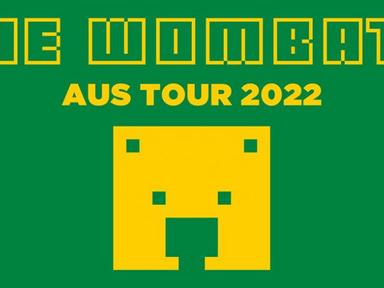 British indie rockers, and one of Australia's most loved acts, The Wombats will be touring Australia in June 2022, 'with...