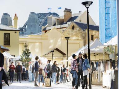 The Rocks Foodie Market Shops from food to jewellery