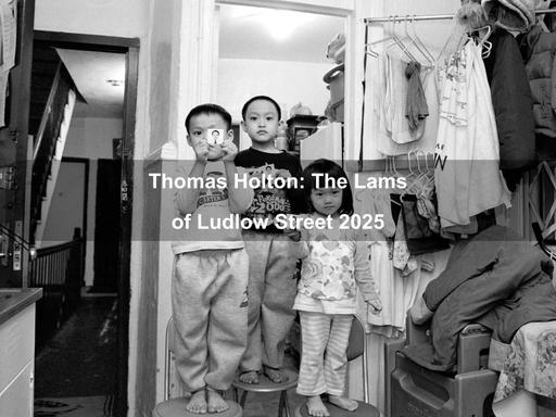 Photographer Thomas Holton depicts Chinese-American life in Chinatown at Baxter St at The Camera Club of New York.