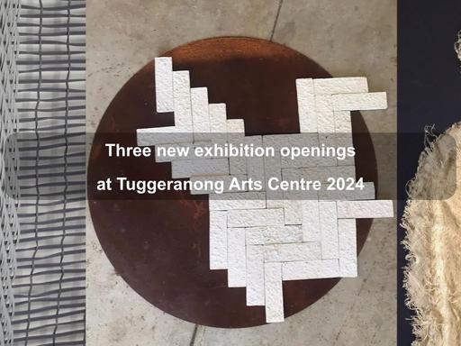 Three very contemporary exhibitions open at Tuggeranong Arts Centre! Please come and celebrate with the artists at the official opening of:Louis Grant: I Know My Age and I Act Like ItRobbie Karmel: Sitting Standing TurningCaroline Huf, Janet Long and Kati Gorgenyi: ABODEUp-and-coming glass artist Louis Grant creates minimalist sculpture that takes contemporary glass into the realm of colour-field installation