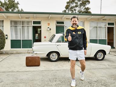 Take a spin through Aussie holidays of the past with MOTEL, the acclaimed live show from comedian and self proclaimed design nerd Tim Ross.