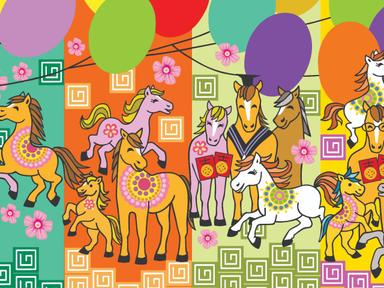 Look up from the streets of the city centre and spot the vibrant artworks of Asian-Australian artists on street banners ...