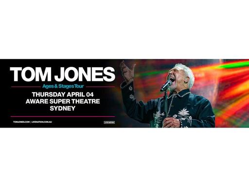 Tom Jones is making his long-awaited return to Australia on his 'Ages &amp; Stages' tour, his first national tour since ...
