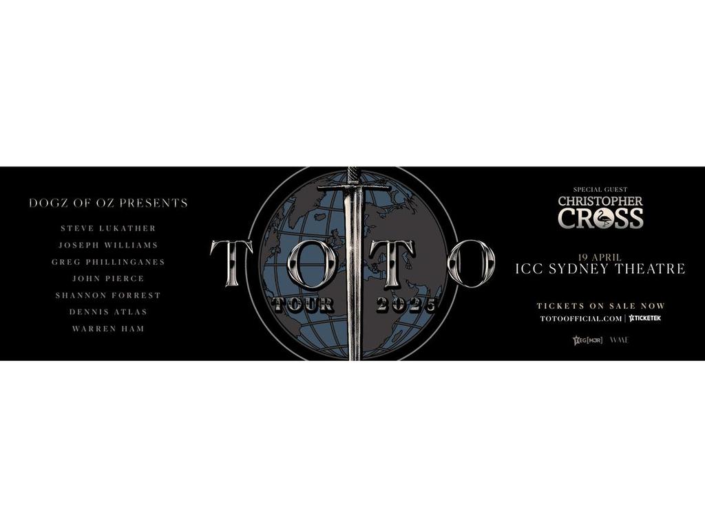 TOTO | ICC Sydney Theatre 2025 | What's on in Darling Harbour