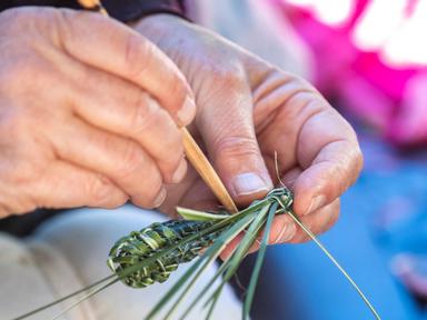 In this workshop- Charlene (Charlie) Aguiar Dos Santos will share traditional weaving techniques to make a basket. You'l...