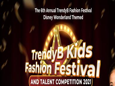 TrendyB kids fashion festival and Talent competition 2021