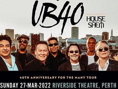 The UK's most successful reggae band, UB40 have announced that, due to travel restrictions and for the safety of fans, b...