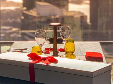 Raise the bar this Valentine's Day with a decadent four course dinner, paired wines and spectacular Sydney Harbour views...
