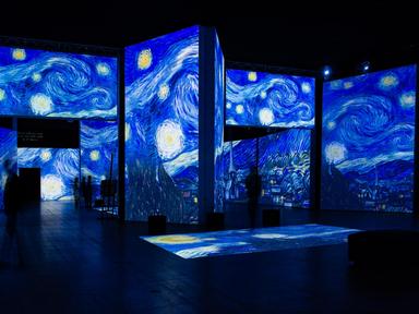 The most visited multi-sensory experience in the world. 
Immerse yourself in the life and works of Vincent Van Gogh like...