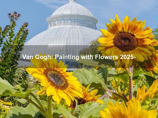 The works of the Dutch artist come to life on NYBG's campus.