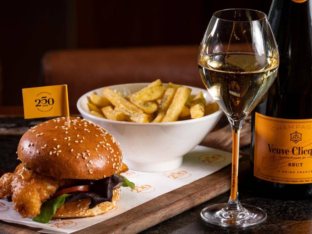 Veuve Clicquot 250yr Anniversary Burger 2023 | What's on in Sydney