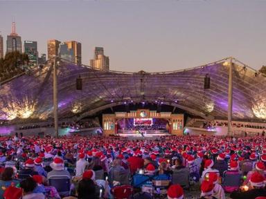On Christmas Eve each year, Melbourne's Sidney Myer Music Bowl lights up as families and friends gather to celebrate the festive season while raising funds for Vision Australia's children's services.