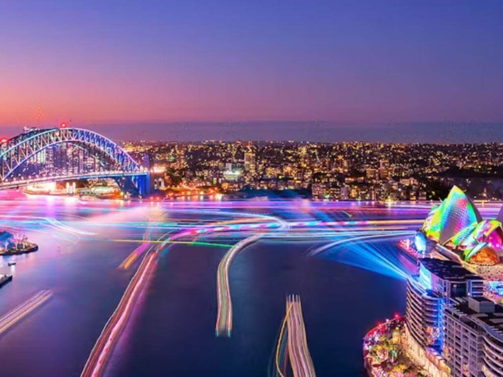 VIVID Sydney Harbour Cruise 2024