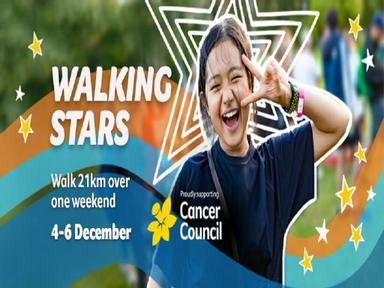 Walking Stars Shine bright for people facing cancer and walk virtually