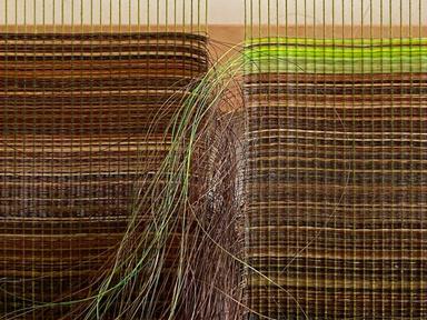 Weaving matter: materials and context showcases the work of 14 contemporary practitioners, who are making their ideas vi...